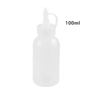 100ml new kitchen plastic squeeze bottle condiment dispenser for sauce vinegar oil ketchup cruet salad sauce oil dispenser