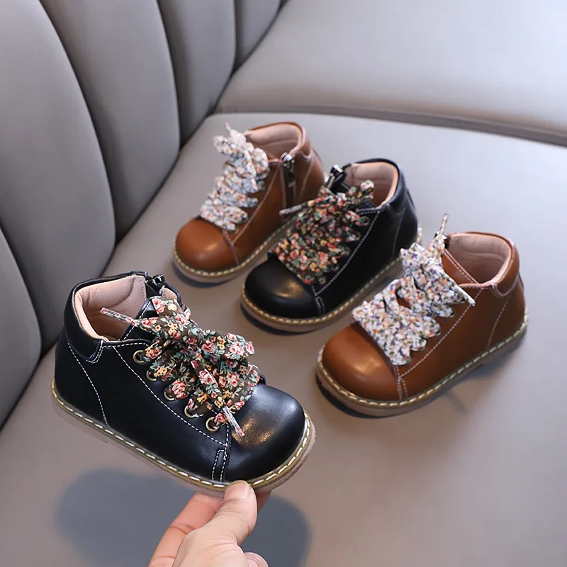 

Winter Children's Casual Martin Boots Baby Soft-soled Short Boots Children's Shoes