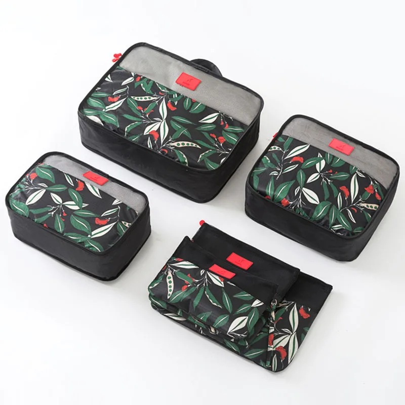 Дорожная сумка для хранения набор органайзер багажа упаковка чемодан одежды