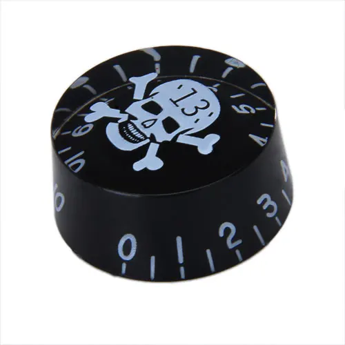 Ручка контроля скорости череп кроссбун шаблон + шкала цифр для гитар|Детали и