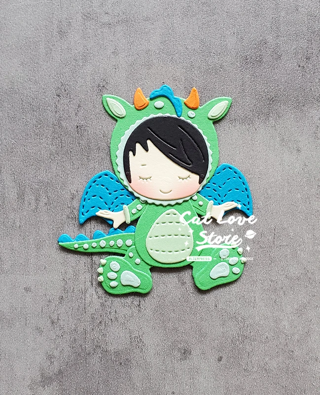 Металлические Вырубные штампы в виде животных динозавров детских фотовырубки