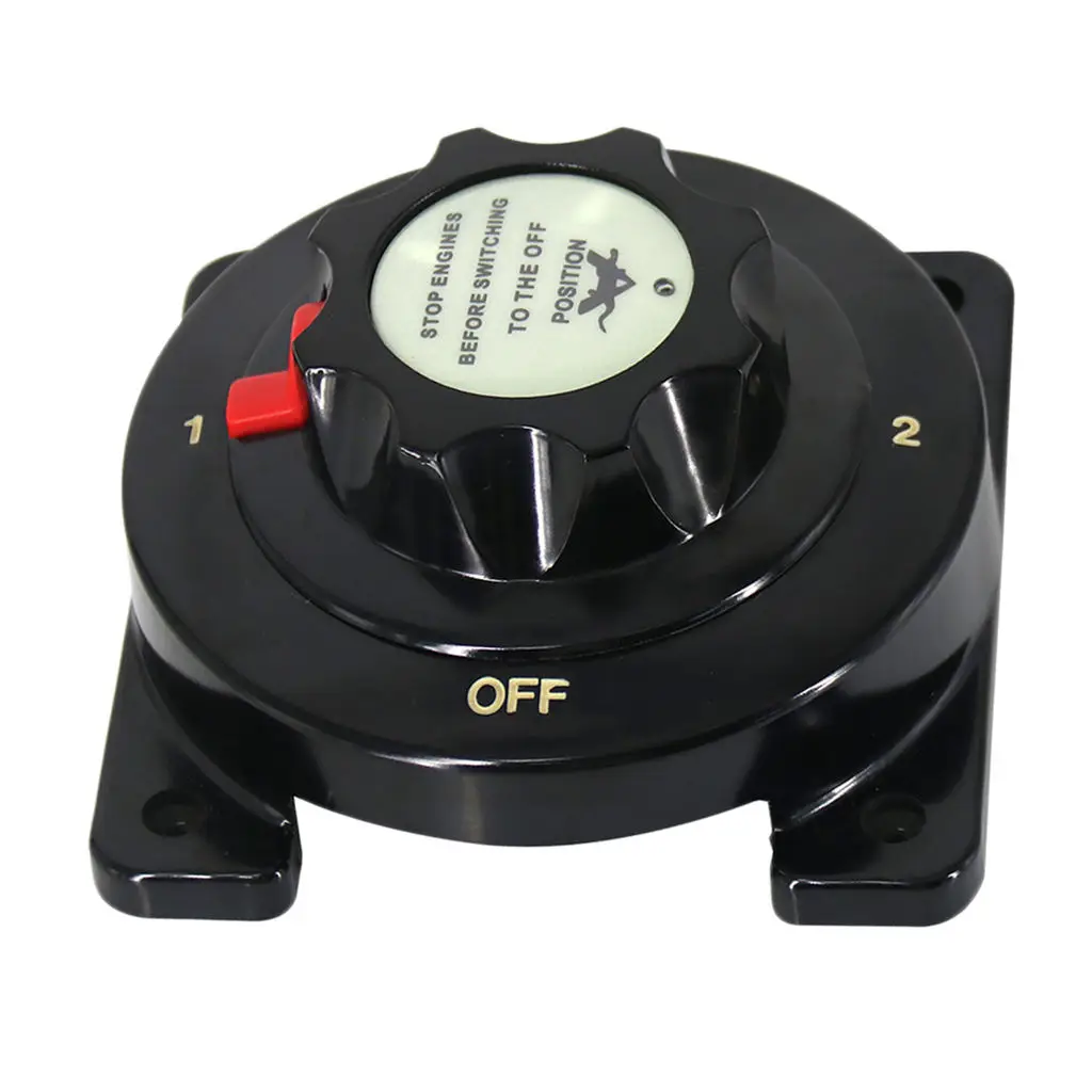 

DC12V 300A 4-position Battery Disconnector Battery Selector Switch For Boat Yacht Caravan RV