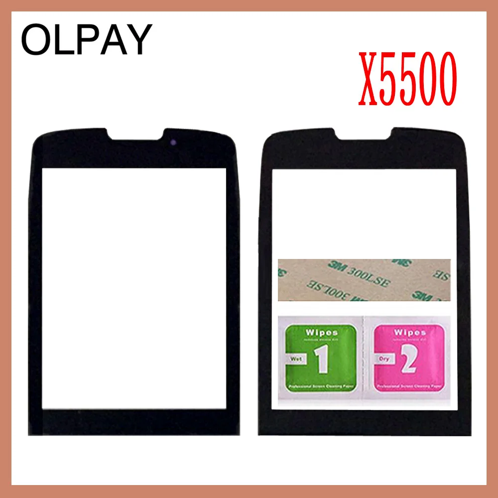 X5500 New Original Front Glass Lens For Philips Xenium Philips E560 E570 E571 X623 X1560 X5500 Not Touch Screen Free Shipping - Цвет: X5500
