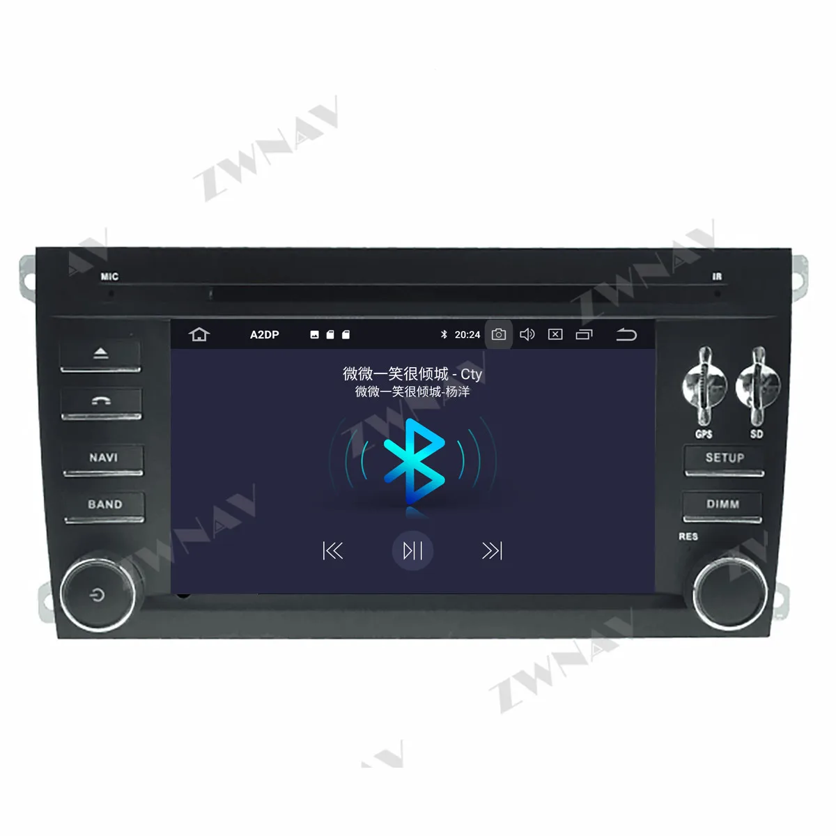 Carplay для Porsche Cayenne 2003 2004 2005 2006 2007 2008 2009 2010 Android 10 плеер GPS аудио стерео радио рекордер