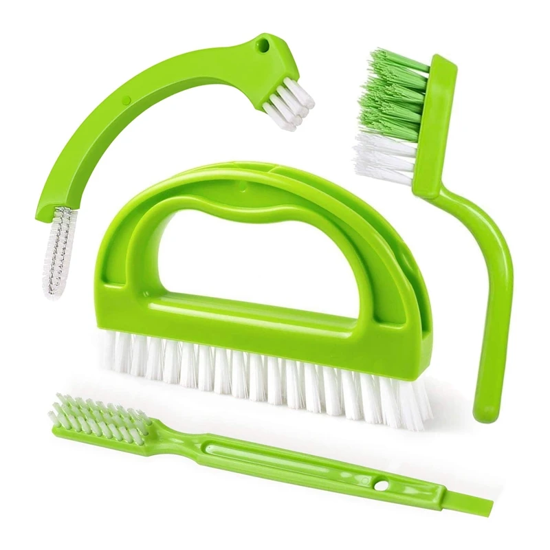 

Grout Brushes (4 in 1) Tile Cleaner Brush,Joint Scrubber for Deep Cleaning, Perfect for Bathroom,Kitchen & Tile Cleaning