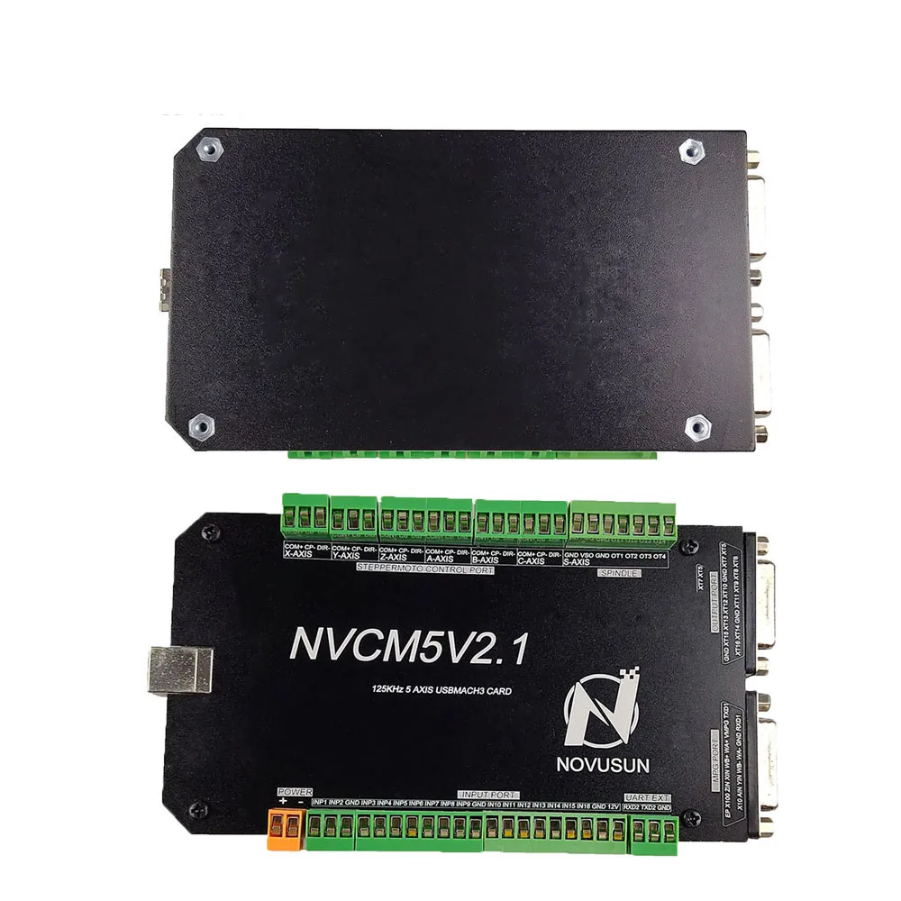 CNC kit NVCMV2.1 4-axis Mach3 USB card 300KHz router 3 4 5 6-axis motion control breakout board 75W 24V DC | Инструменты