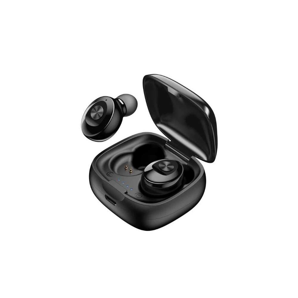 XG12 TWS стерео беспроводные наушники Bluetooth 5,0 наушники HIFI Звук спортивные наушники гарнитура игровая гарнитура с микрофоном для телефона - Цвет: XG12 TWS Black