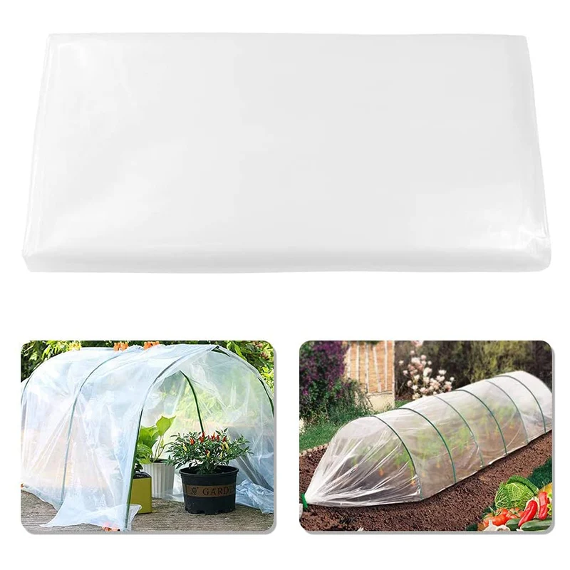 

Clear Greenhouse Pe Film Waterproof Multifunctional Greenhouse Plant Protective Cover For Garden Jardin Теплицы