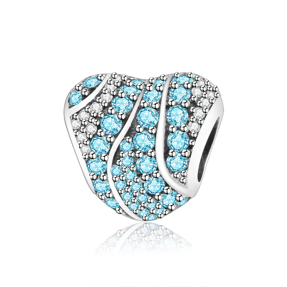 Женский браслет из серебра 925 пробы с подвеской|beads fit|original pandoraoriginal pandora charms |