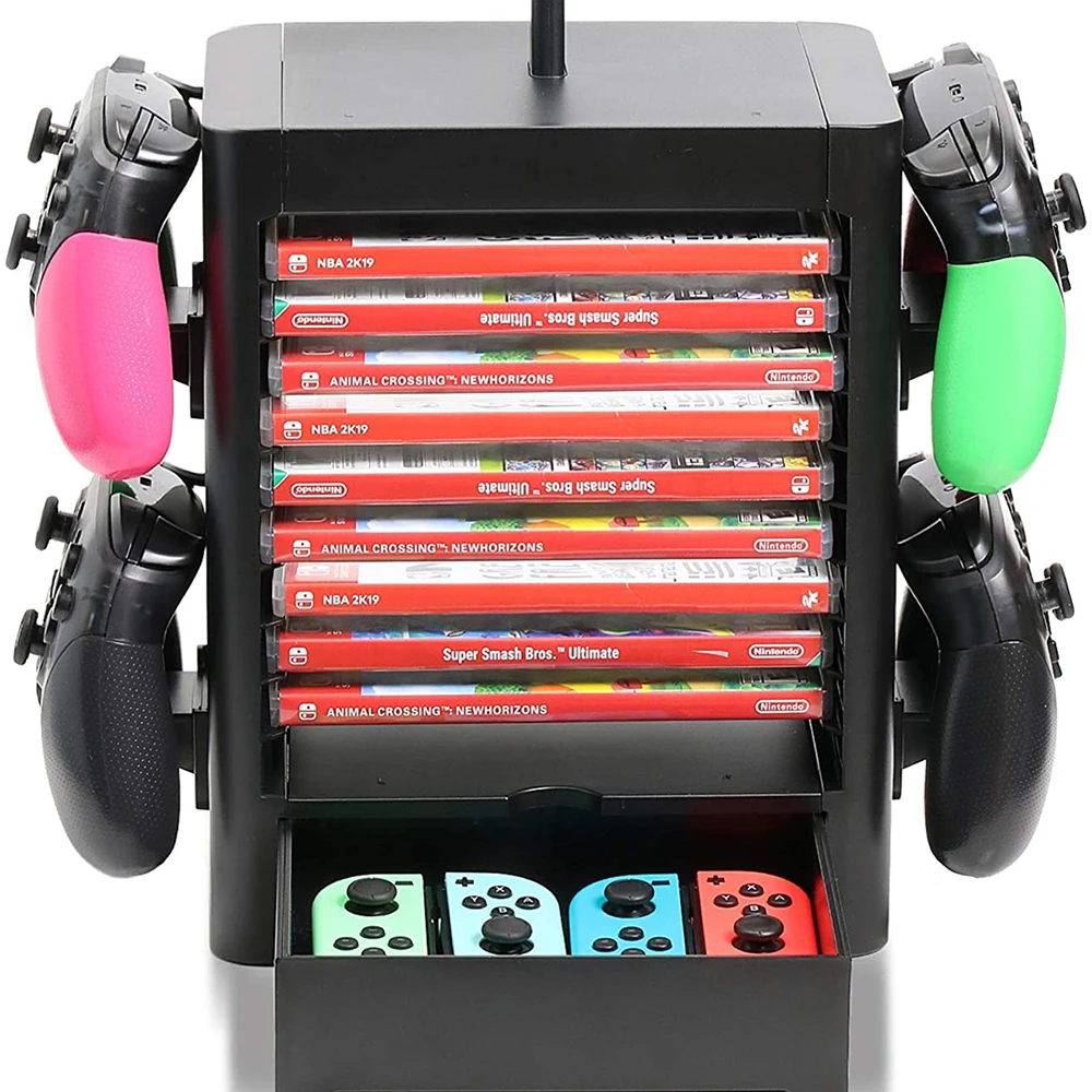 Стеллаж для хранения Nintendo Switch PS5 / PS4/XBOX игровой геймпад с CD-диском контроллер
