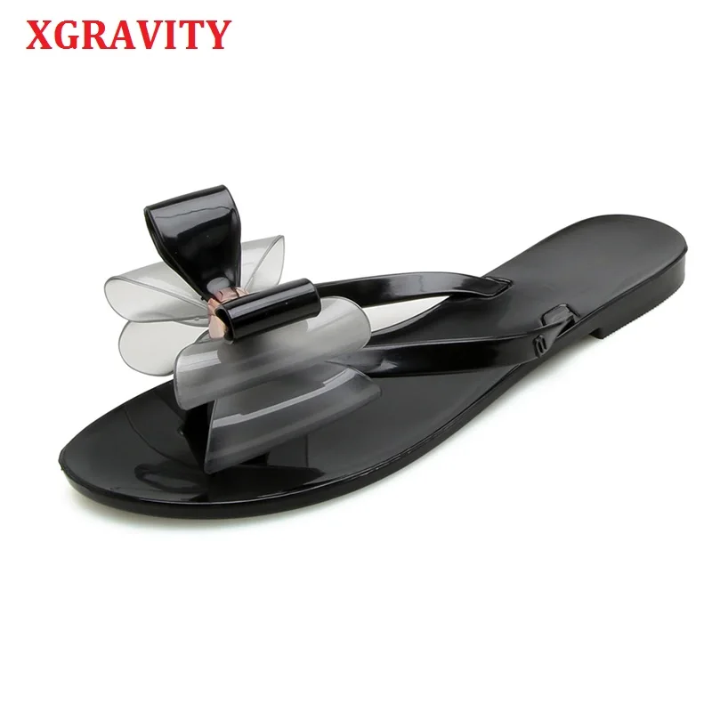 XGRAVITY Сезон весна лето Модельные туфли лодочки с узелковом стиле конфеты обувь