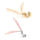 1 шт. серьги в виде кролика в стиле панк для женщин и девушек, длинные серьги-гвоздики в форме кролика с ушками, новинка 2022, 