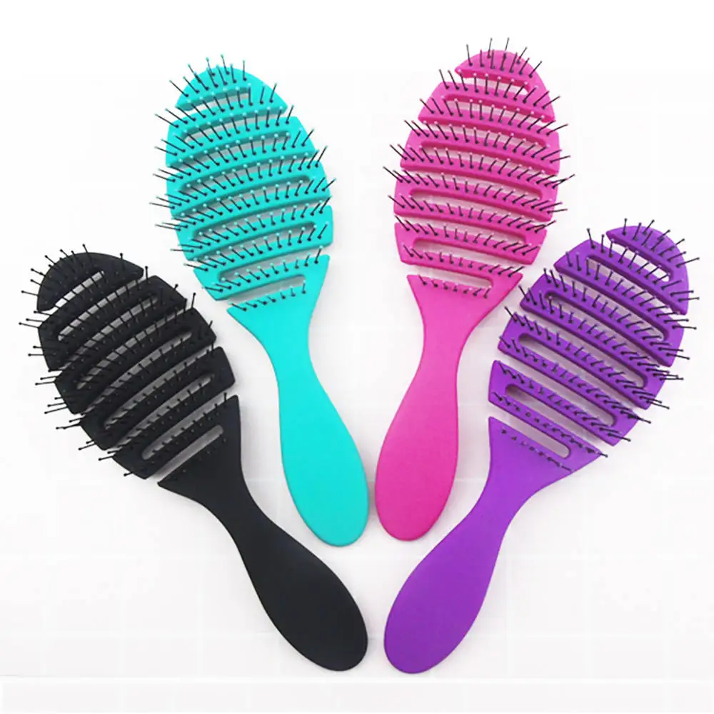 

1Pcs Comb Tool Hair Brush And Barber Hair Styling Tools Anti-Static Plastic Comb Hair Brush Comb