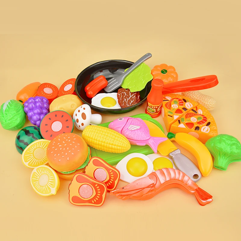 Детские Кухонные Игрушки для ролевых игр миниатюрные игрушки резки фруктов