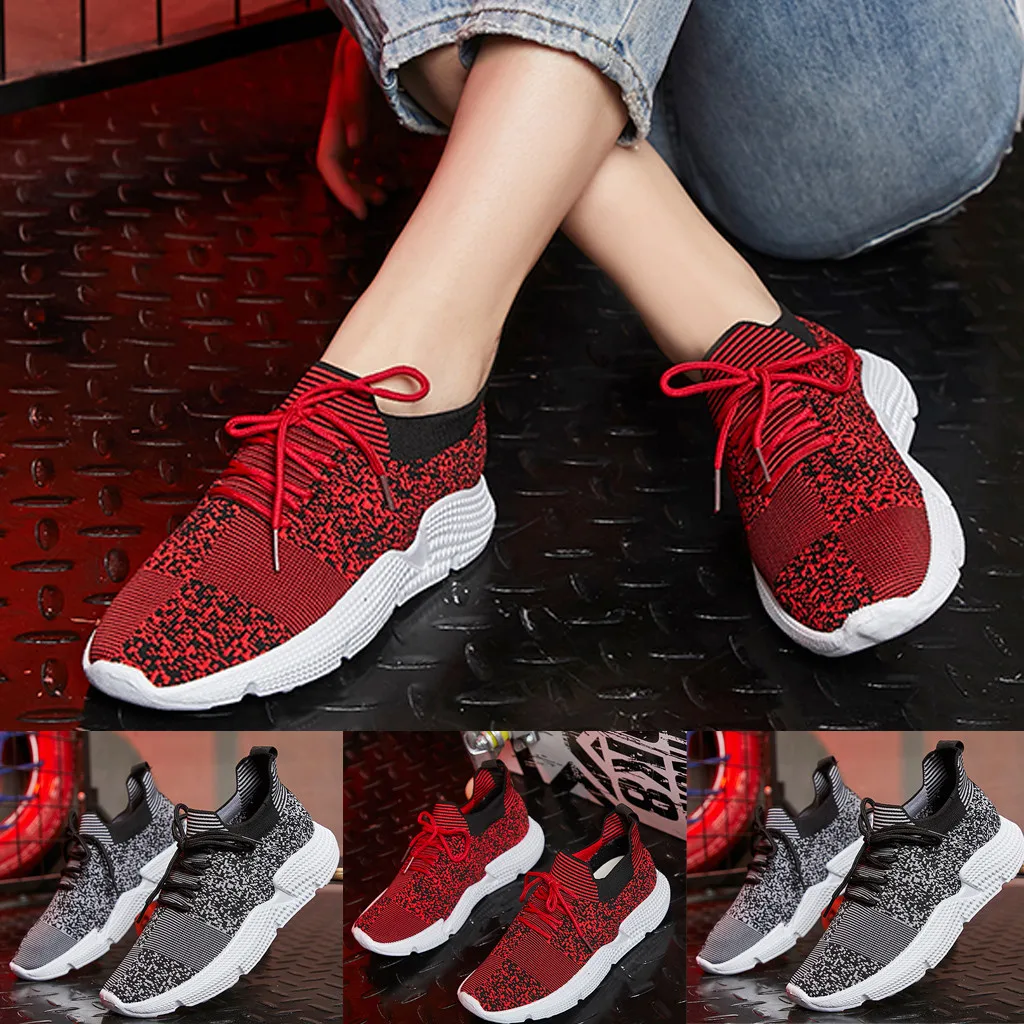 

SAGACE Leisure Women's Sneakers 2019 Large Size Mesh Outdoor Fitness sports shoes women shoes Sneakers Women Shoes soft Footwear