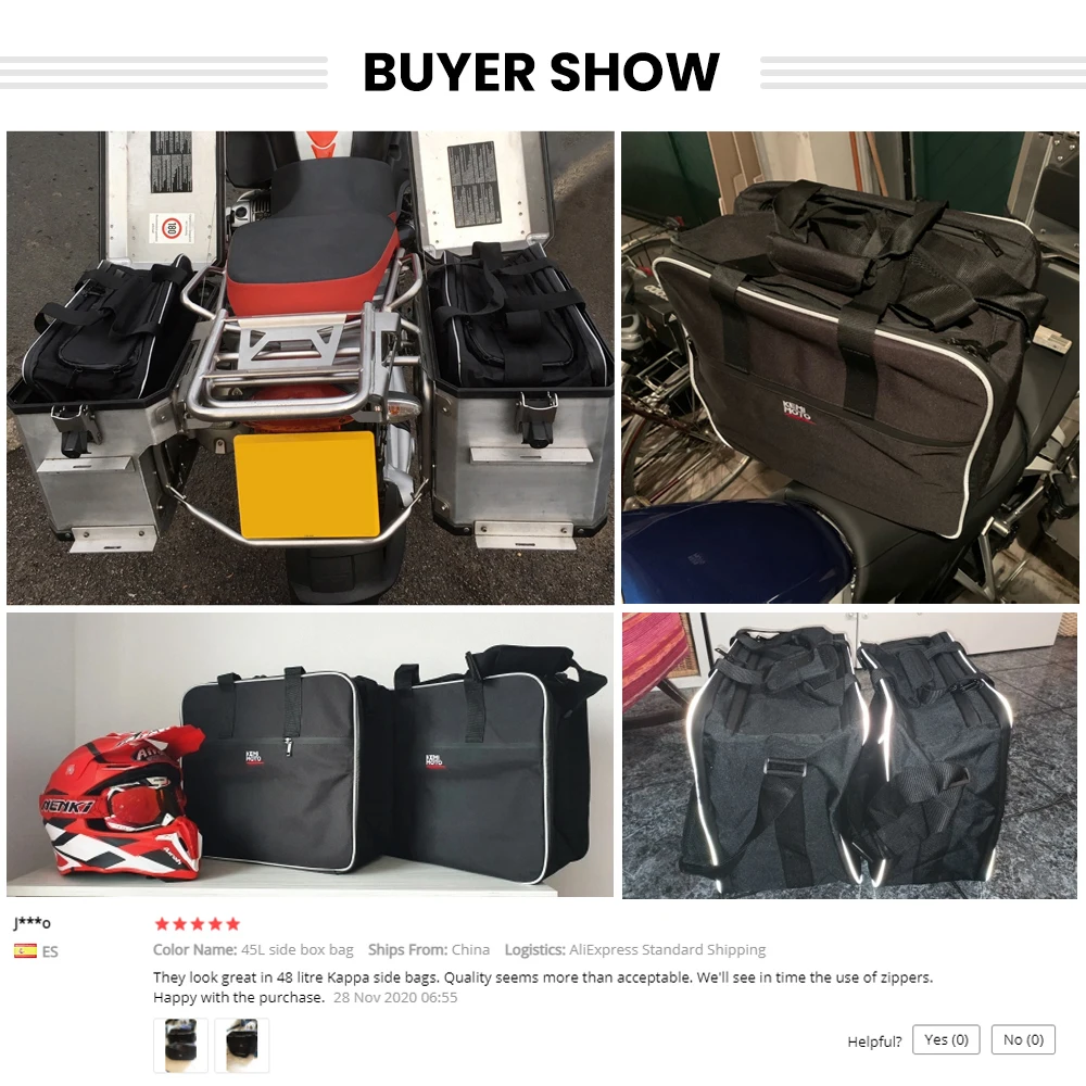 KEMiMOTO мотоциклетные сумки для багажа BMW R1200GS Adv черные Внутренние Сумки R 1200 GS