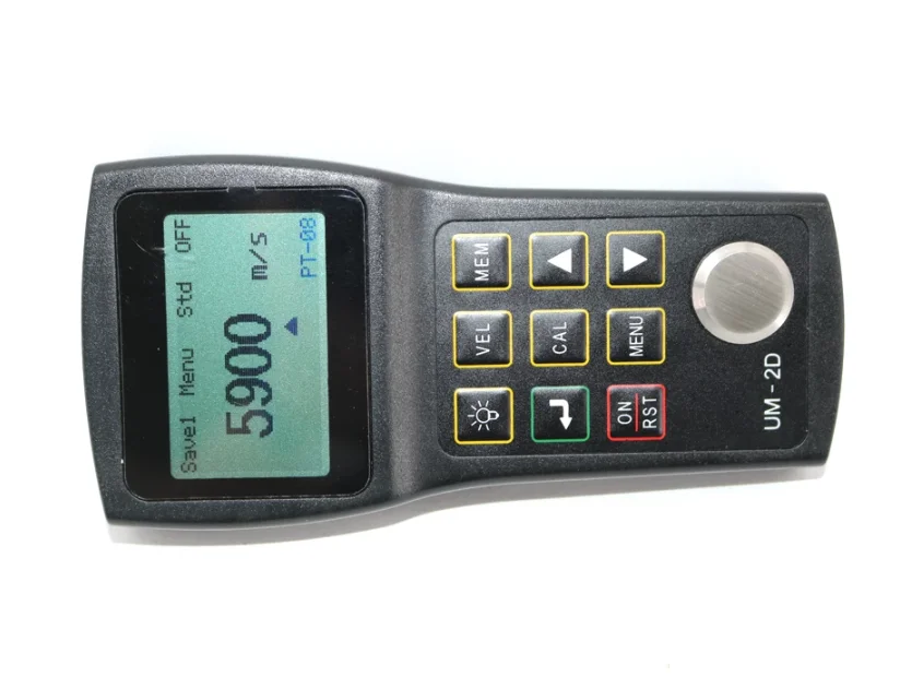 Цифровой Высокоточный ультразвуковой Толщина метр тестер w/сквозной анкерный