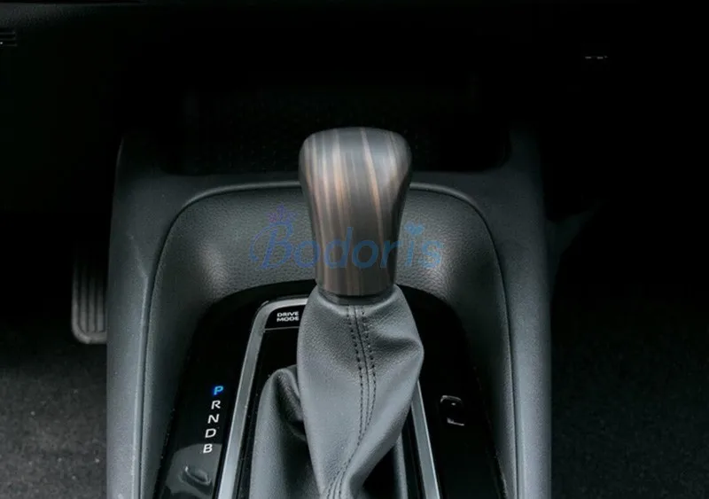 Для Toyota Corolla 2019 внутренняя деревянная цветная ручка переключения передач