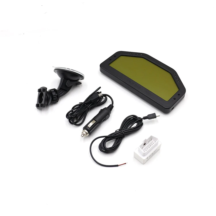 Сенсорный ЖК экран 9000 об/мин измеритель ралли дисплей гонки Bluetooth датчик OBD2