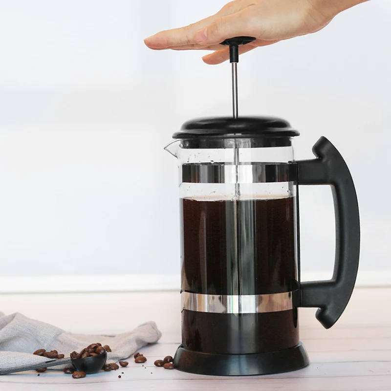 Практичный Френч прессы кофеварка Кофе чайник прочный кофе Carafe из нержавеющей