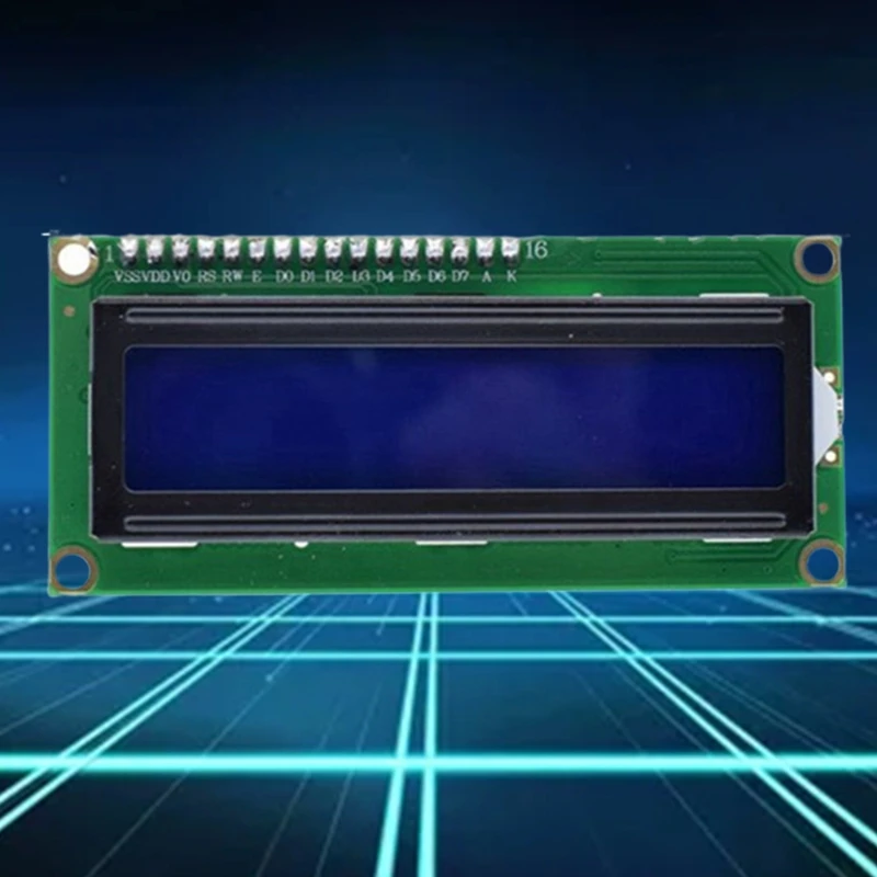 

8 Pieces IIC/ I2C/ TWI LCD Serial Interface Adapter and LCD Module Display Blue Backlight Compatible with Ardui no R3 (LCD T84C