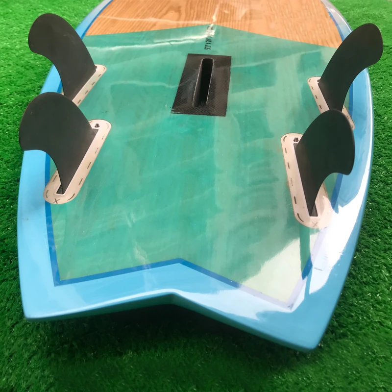 EA Quad Surfboard Future черные Стекловолоконные плавники(доска для серфинга) шорборд плавники для серфинга