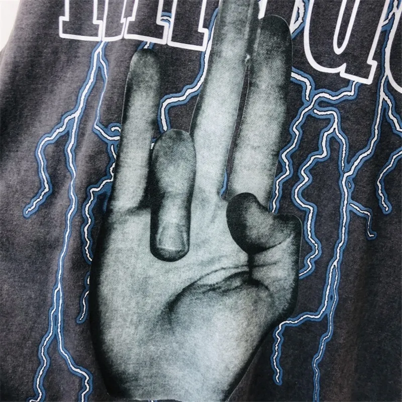 Футболка ревеня для мужчин и женщин Стирка в старом летнем стиле высокое