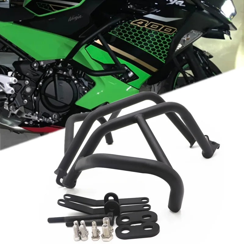 

2021 Motorcycle Engine Guard Bumper Crash Bar Body Frame Protector For KAWASAKI NINJA400 NINJA250 NINJA 400 250 Z400 2018-2020