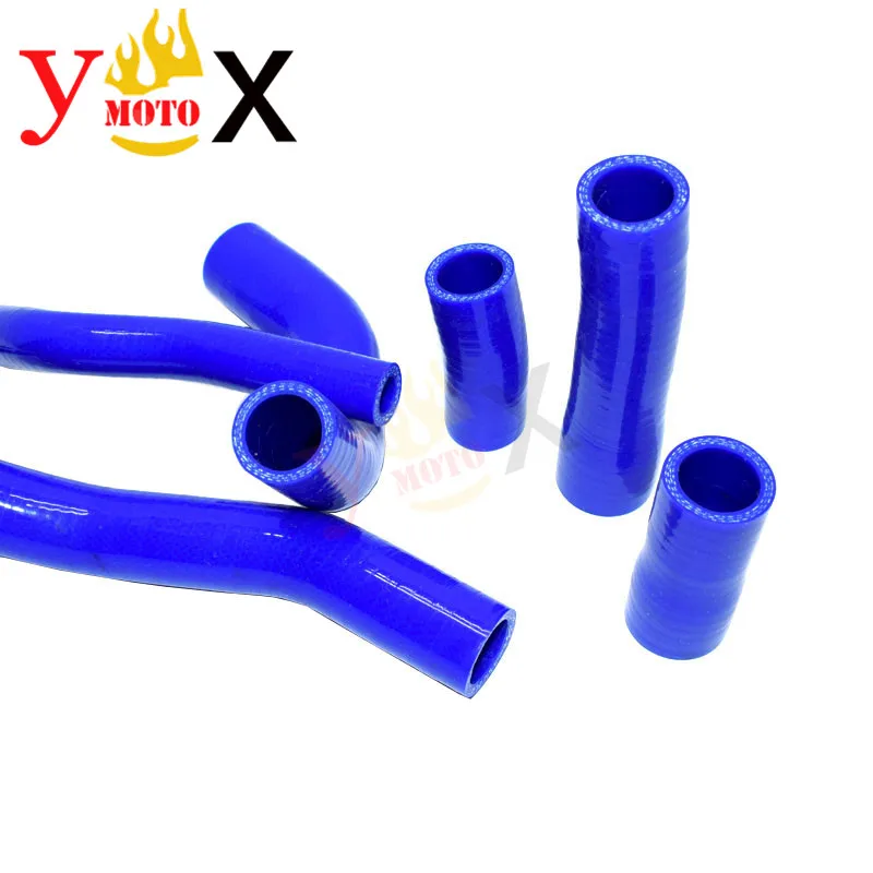 Мотоциклетный силиконовый шланг охлаждающей жидкости YZF R1 04 06 синий комплект