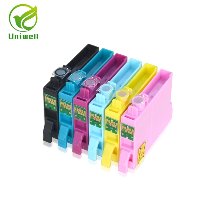 Совместим с чернильным картриджем Epson T0821 82N для T0821N Stylus T50 R290 390 RX590 TX650 700W 710W 800FW 635 725