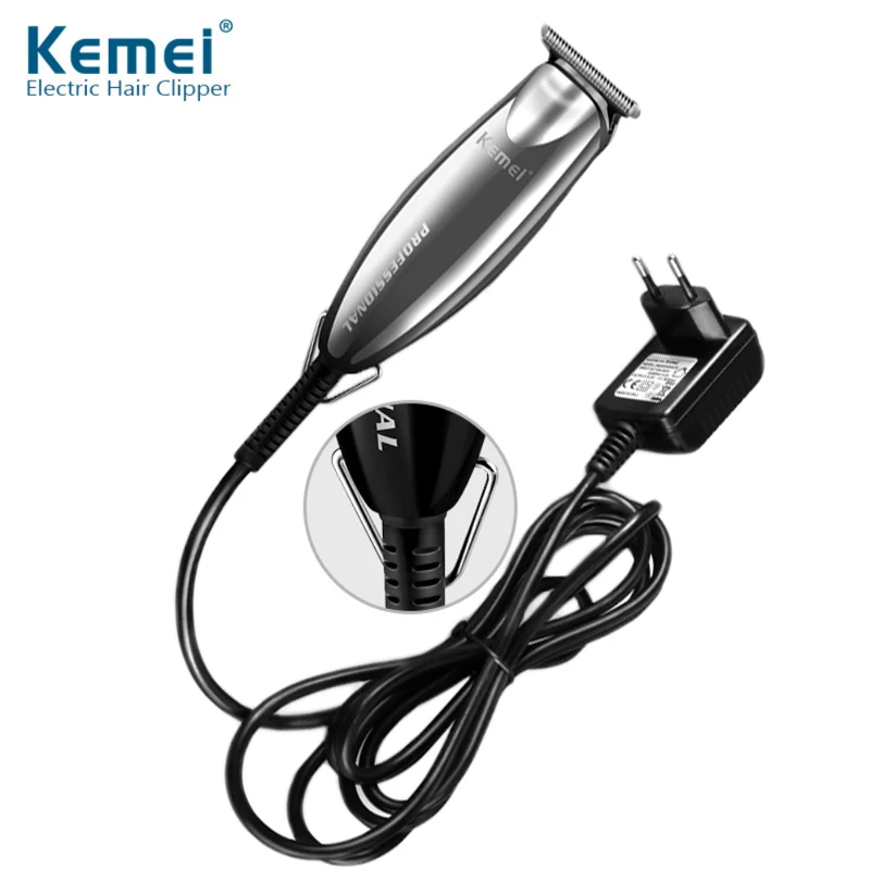 

Professional Hair Clipper 0mm Baldheaded Trimmer With Wire Incidental 2 Different Cutter Heads & Limit Combs Haircut Machine 38