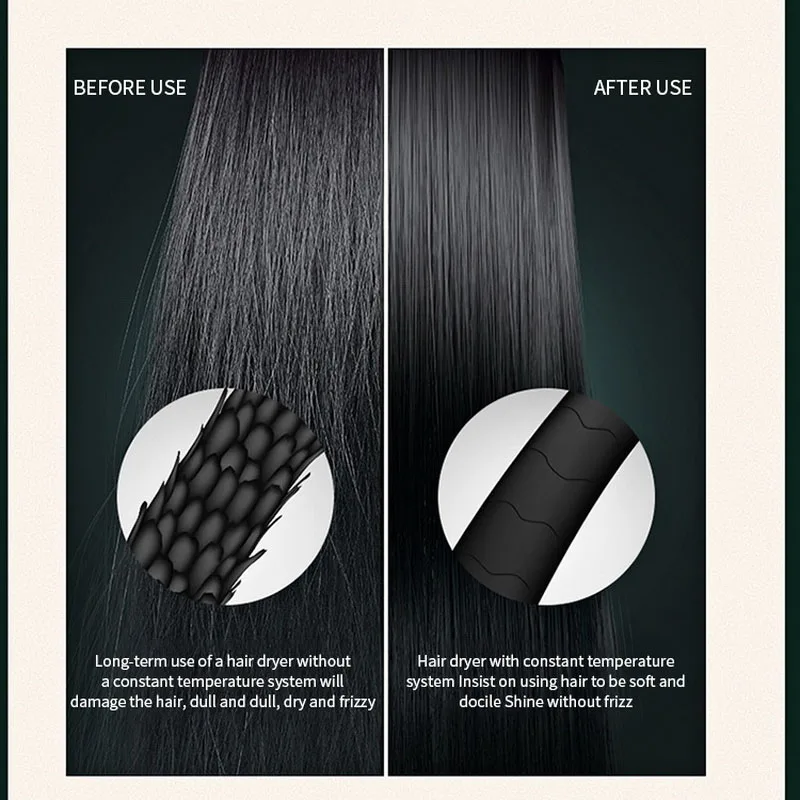 Новинка электрический фен для волос расческа вращающаяся щетка с горячим