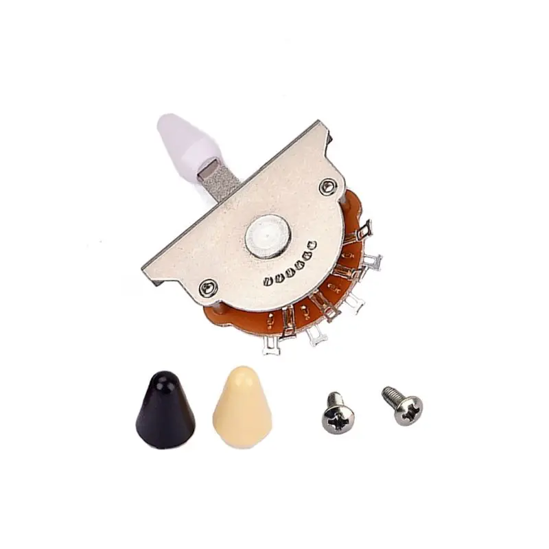 

5 way Guitar Pickup Switch with Screws Pickup Selector Parts Accessories 87HF