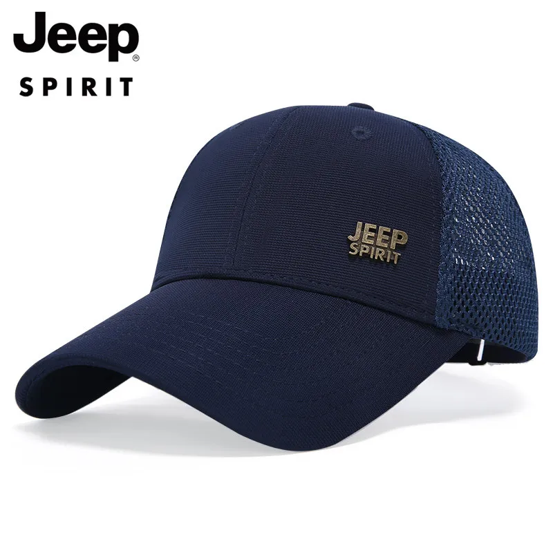 Jeep2021 latest summer mesh breathable hat outdoor sports hat quick-drying hat