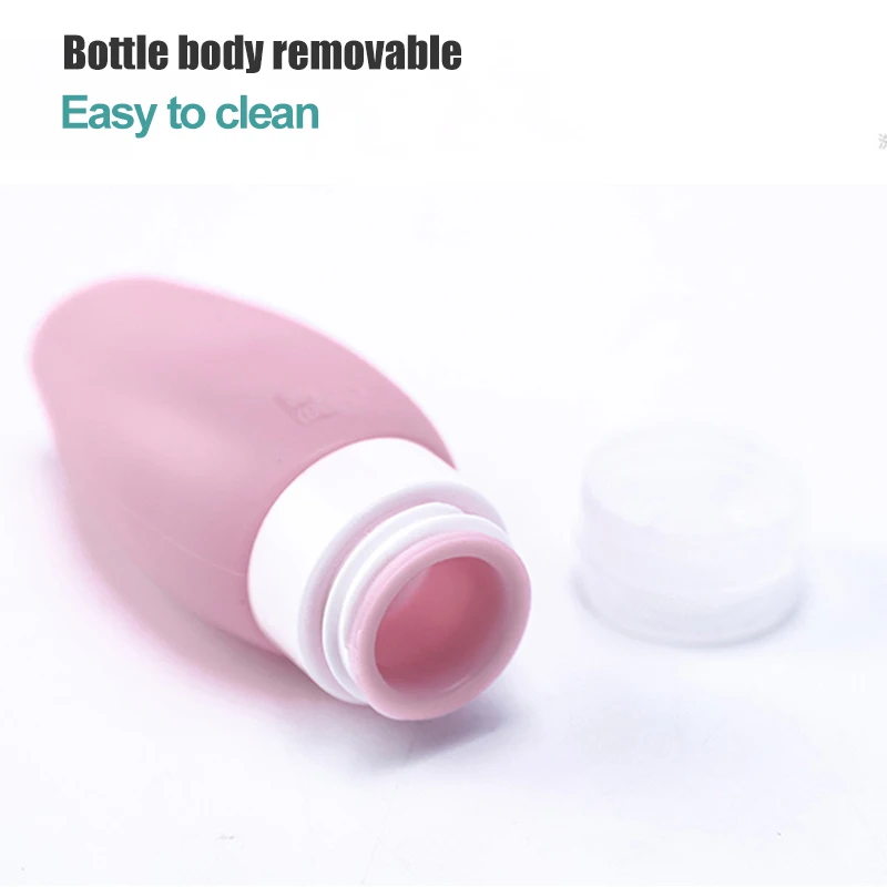 

Travel Bottles Leakproof Silicone Refillable Travel Containers for Shampoo Travel Bottle Set