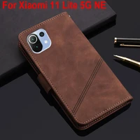 luxury flip book leather case for xiaomi 11 lite 5g ne case on for xiaomi mi 11 lite 11lite ne 5g 2109119dg 6 55 stand cover