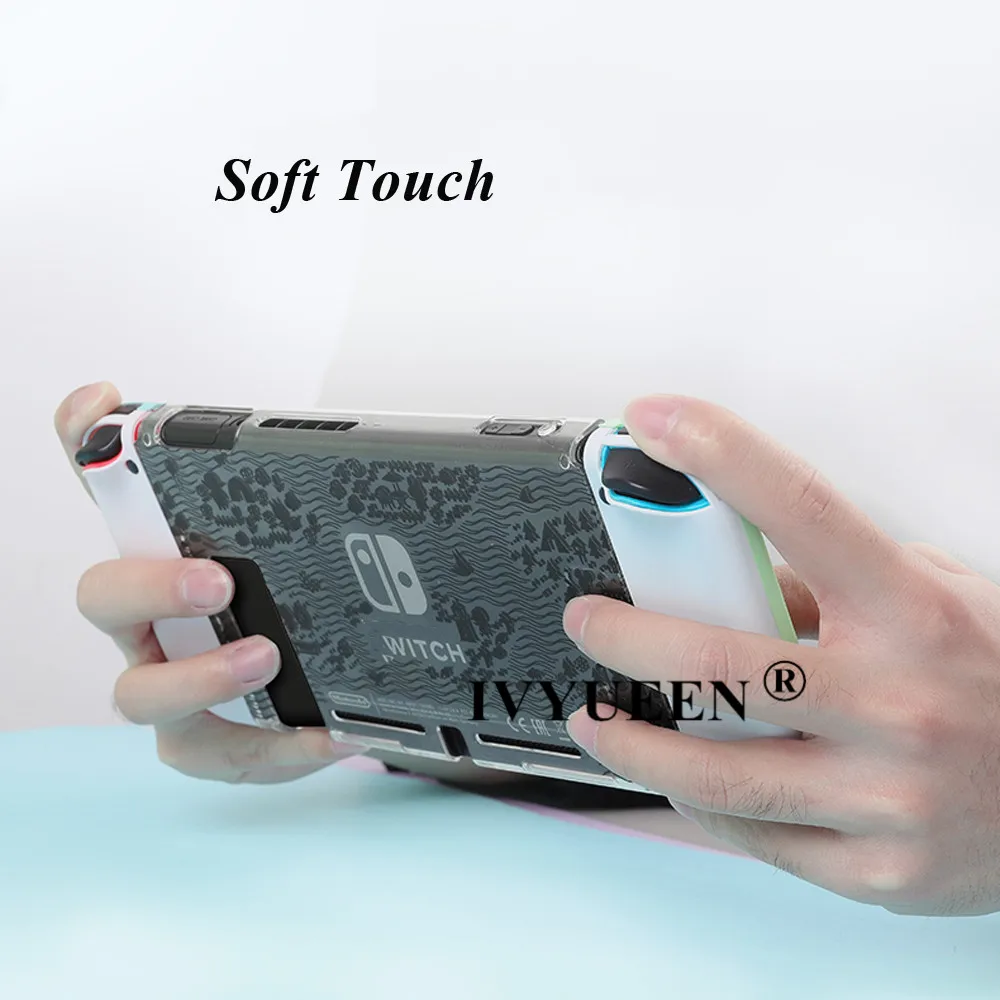 Защитный жесткий чехол IVYUEEN для консоли Nintendos Switch NS с перекрестными животными