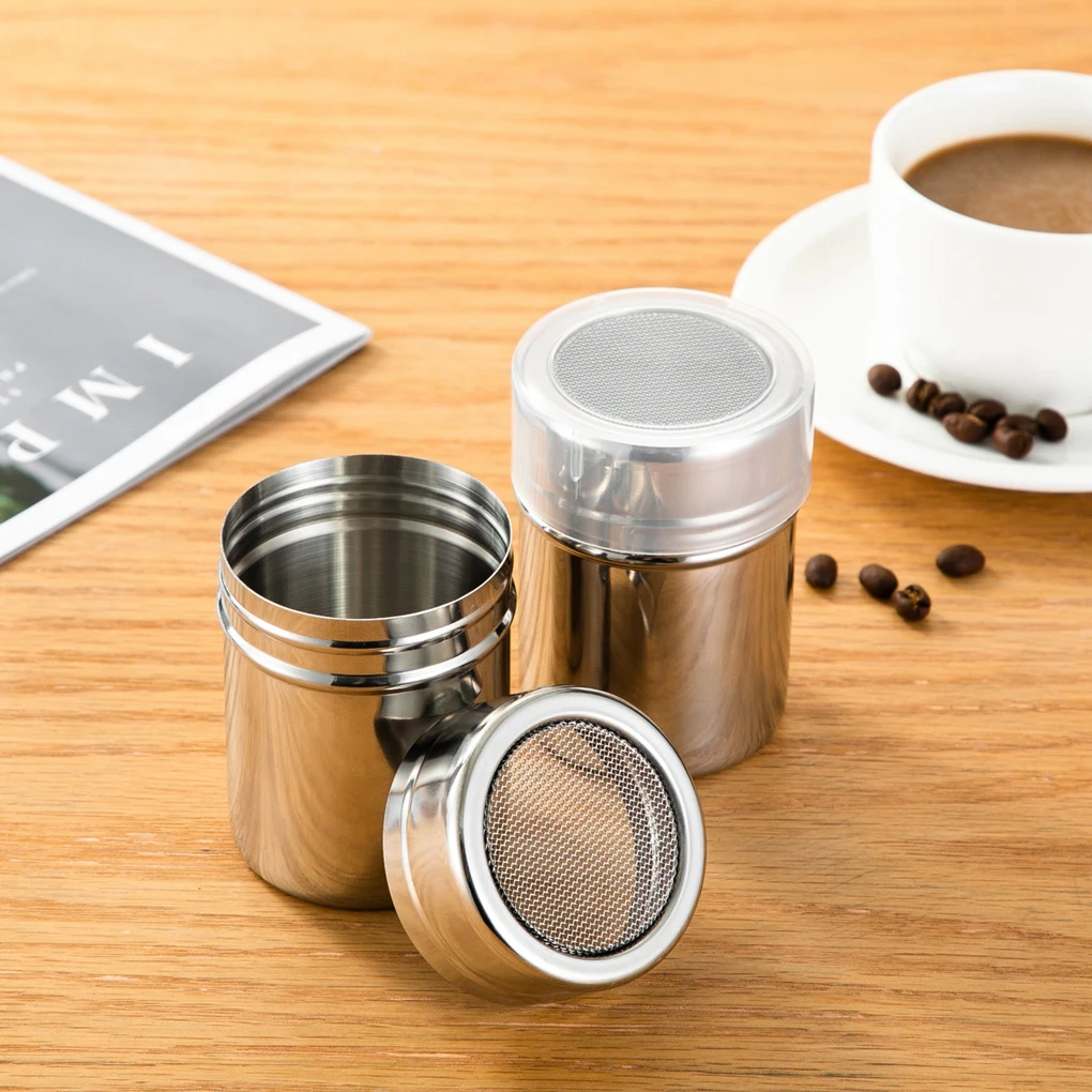 Нержавеющая сталь полированный шейкер для кофе и шоколада жаростойкая Бытовая