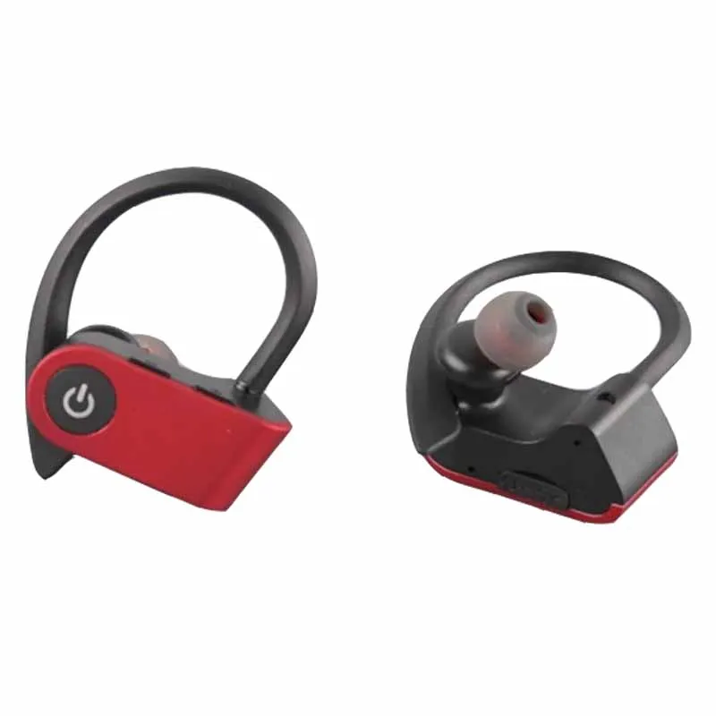 W2 стерео звук беспроводной Bluetooth 5 0 наушники беспроводные ушные крючки IPX4