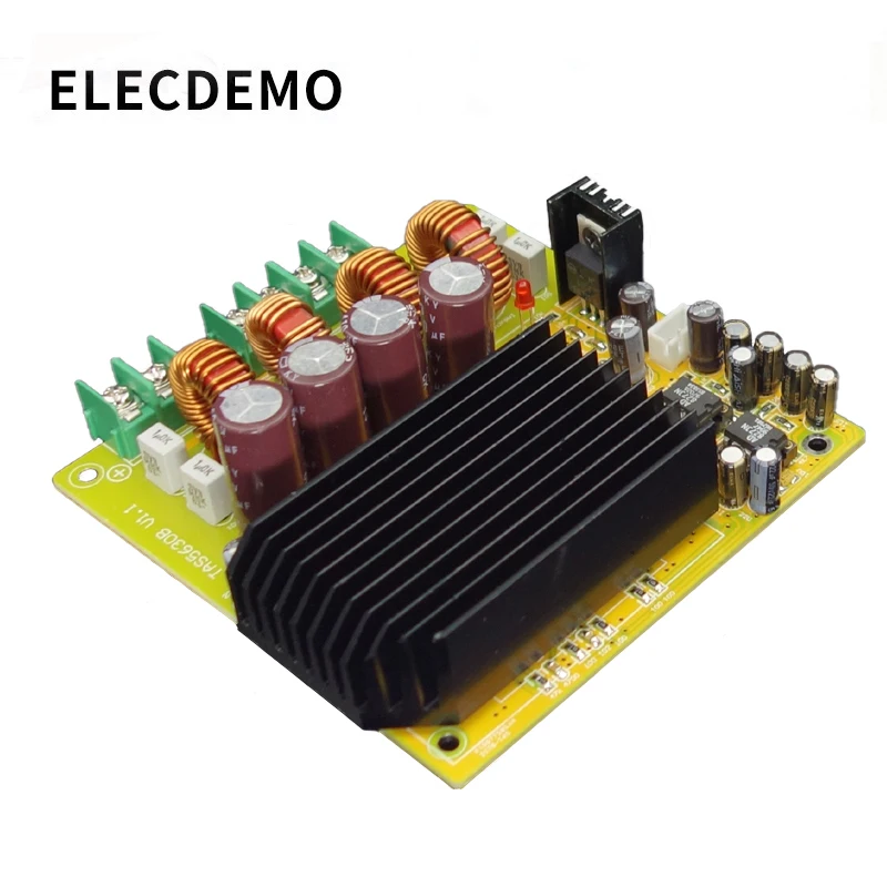 2x300 Вт TAS5630 двухканальный цифровой усилитель мощности класса D HIFI высокой с AD827
