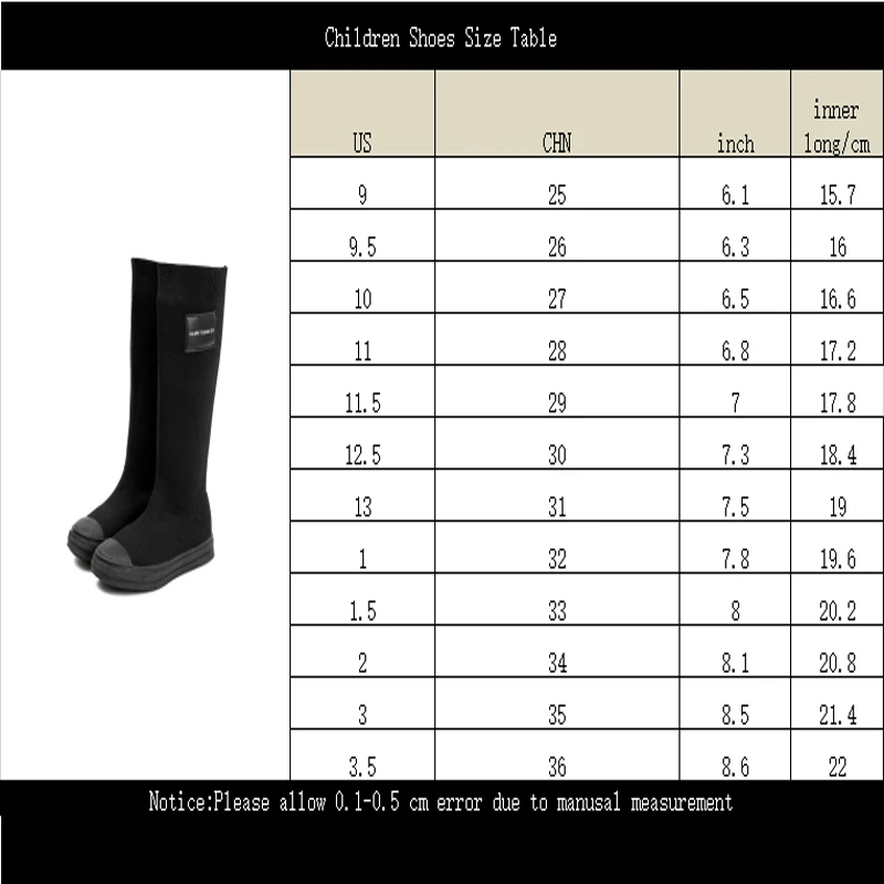 Детские вязаные сапоги Сапоги для девочек Сезон весна осень Новинка 2019 года