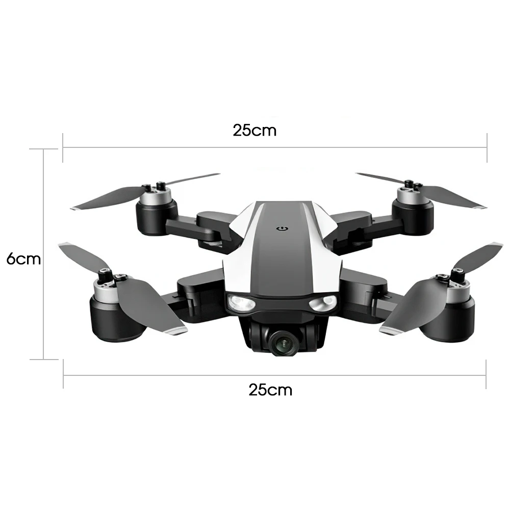 

4K Drone GPS Wifi HD Dual Camera Brushless Motor Drone Foldable Portable Drone Kits Aerial Photography RC Drone Toy Gift forKids