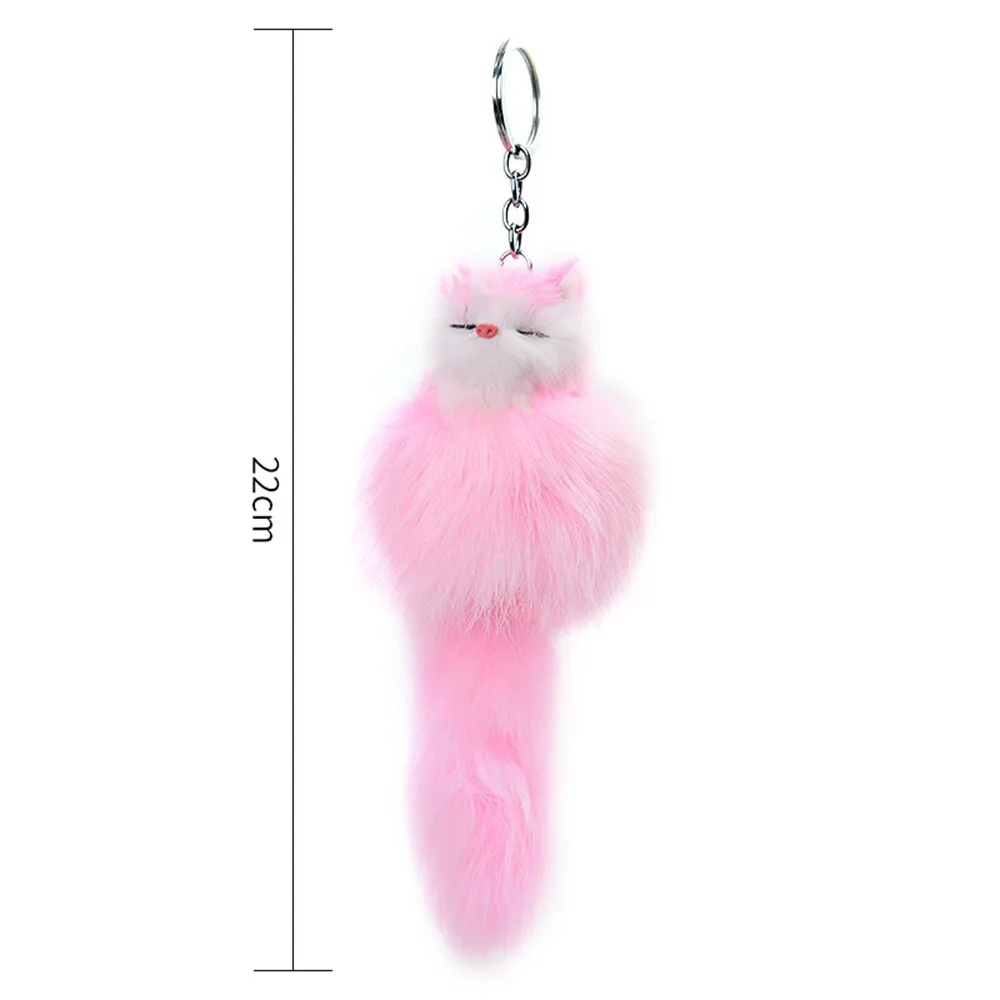 

Cute Plush Keychain Creative Bags Hanging Backpack Phone Pendant Accessories Fun Plush Doll Children Toy Gift FH5
