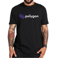 polygon crypto token t shirt ethereums internet of blockchains essential basic mens tee tops 100 cotton eu size for unisex