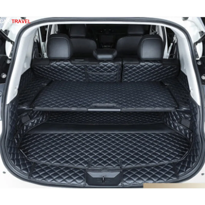 Хорошие коврики! Полный набор автомобильных ковриков для багажника Nissan X trail T32 7