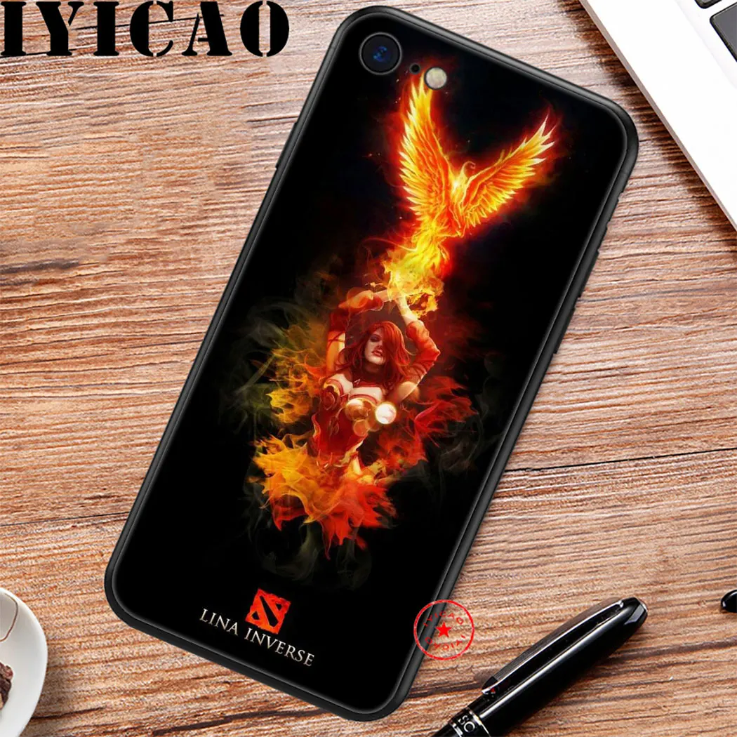Dota 2 Silicone Soft Case for iPhone 11 Pro Max XR X XS 8 7 6 6S Plus 5 5S SE Cover |