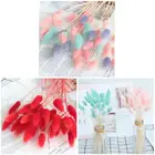 Букет из сушеных цветов Искусственный Lagurus Ovatus украшение для дома, отеля, свадебные TS1