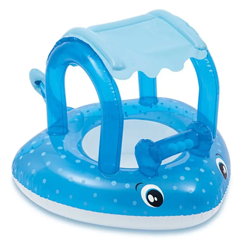 

Baby Swimming Floats Swim Shade Seat Ring Summer Out Pool Toy Thicken Swimming