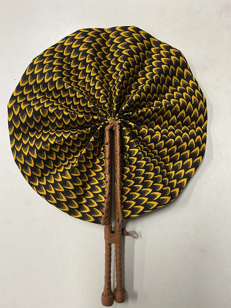 ESEWING 1 шт./пакет 2019 новый стиль африканская вощеная ткань принтом вентилятор kente