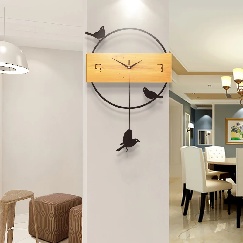 GH настенные часы для гостиной креативный современный дизайн минималистичный